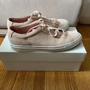 Common Projects Achilles Blush Suede